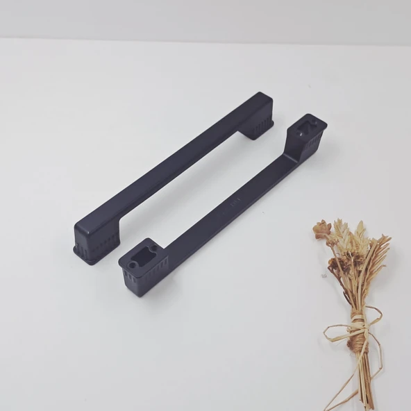 Ay-Az Kulp Sur 128/160mm Siyah Mutfak Banyo Dolap Çekmece Kulpu - Resim 3