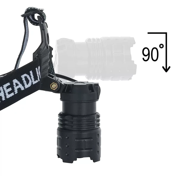 Gt100 Led Şarjlı Kafa Lambası  Wt-628 - Resim 2