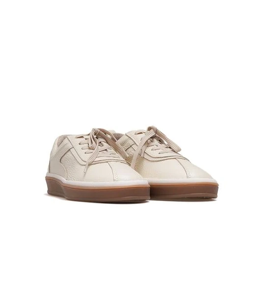 VENÜS 25452252K DÜZ TABAN DERİ KADIN SPOR AYAKKABI - Resim 6