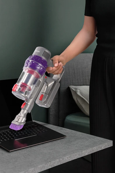 Kvc-4040BLF Katlanabilir Şarjlı Bldc Motor Dik Süpürge - Resim 5