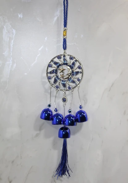 Metal Nazar Boncuğu Çan Alk3518 ürün görseli 1