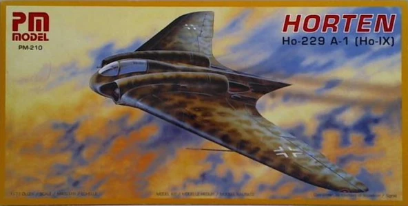 PM Model 210 1/72 ölçek Horten Ho-229 A-1 - 2