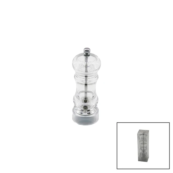 KÜÇÜK   ŞEFFAF MİKA KRİSTAL PLASTİK  BAHARAT ÖĞÜTÜCÜ (5365) ürün görseli