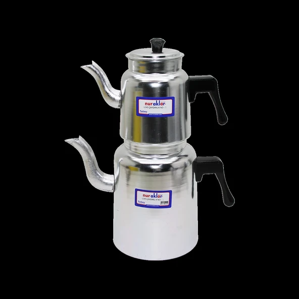 NO-1 LÜKS ALÜMİNYUM ÇAYDANLIK TAKIMI (5365) ürün görseli 1