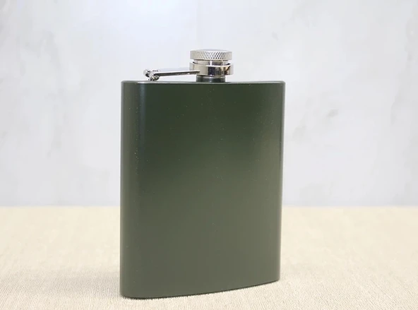 Tekli Haki 7 Oz Matara Alk3899 ürün görseli 1