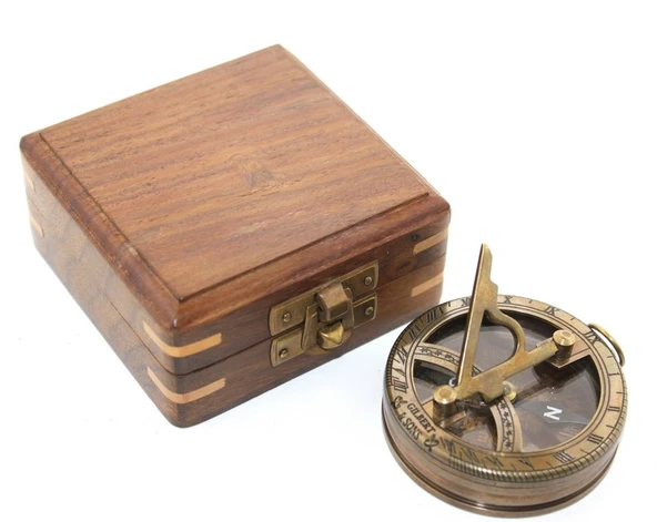 Ahşap Kutulu Pusula (Model 7) ürün görseli 1