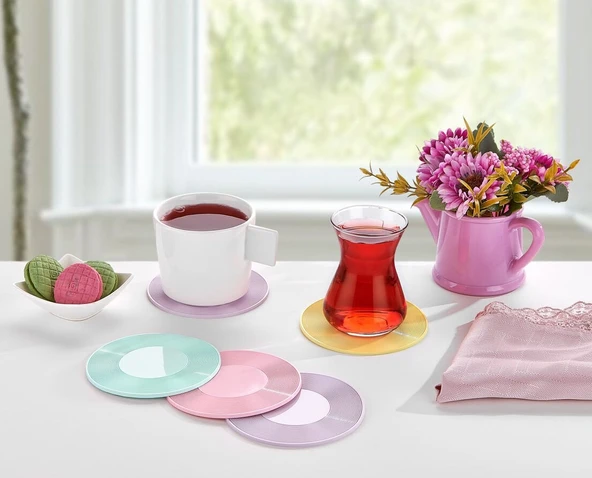 Silikon Bardak Altlığı - 3 adet ürün görseli