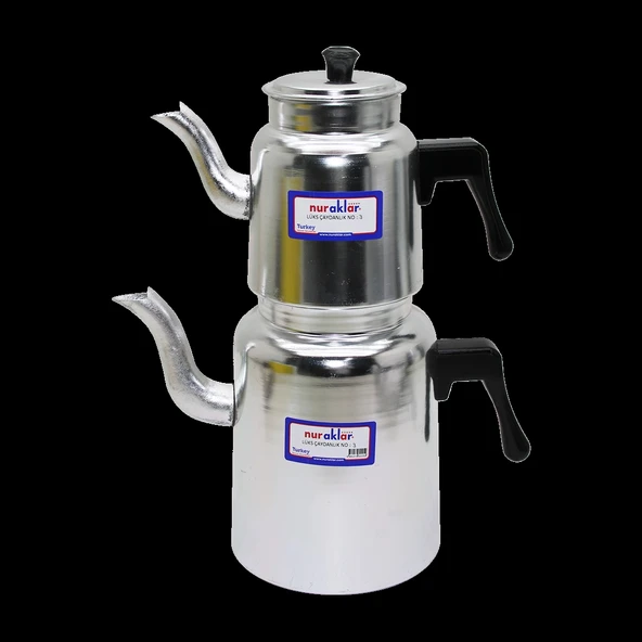 NO-3 LÜKS ALÜMİNYUM ÇAYDANLIK TAKIMI (5365) ürün görseli