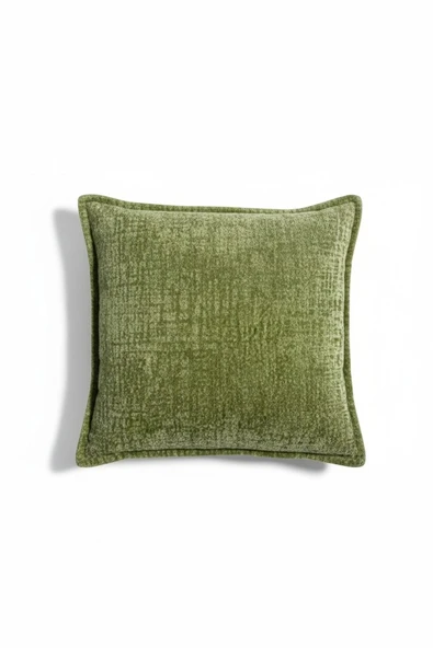 VISIONARIO Kırlent İthal Kadife Kumaş 3'lü Set - Yumuşak Dokulu Dekoratif Özel Tasarım Kırlent Kılıfı - S10 - Resim 3