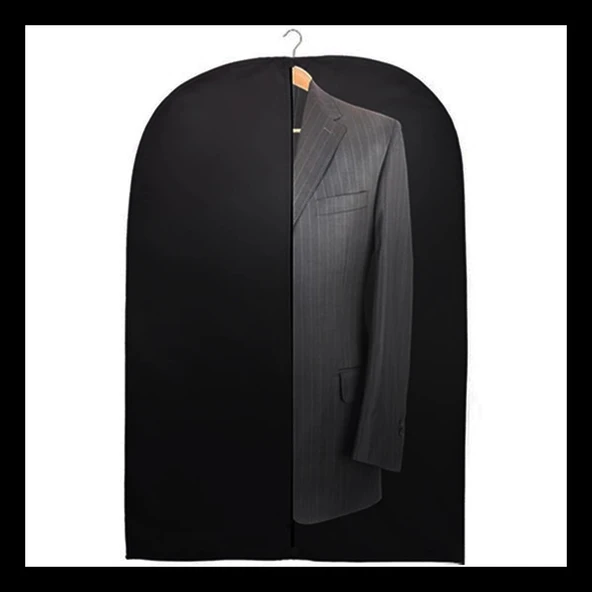 10 ADET TAKIM ELBİSE ASKI KILIFI 63X100CM (5365) ürün görseli