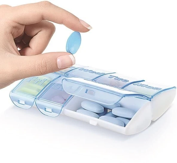 Haftalık İlaç Saklama Kutusu - Resim 3