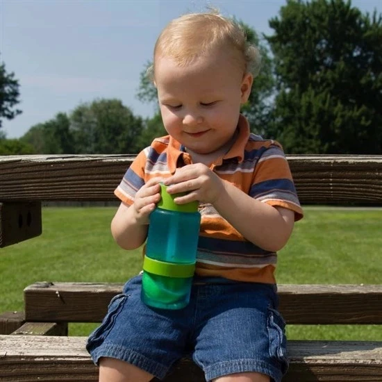 Narenciye Limon Sıkmalı Pratik Detoks Toksin Atıcı Su Matarası Spor Şişesi (5365) - Resim 4