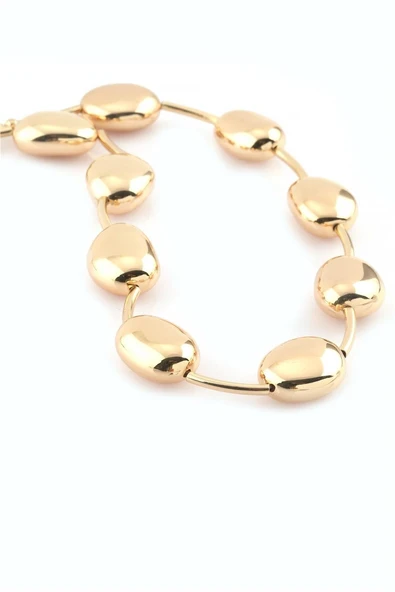 Vip Gold Renk Prinç Kadın Kolye - Resim 2