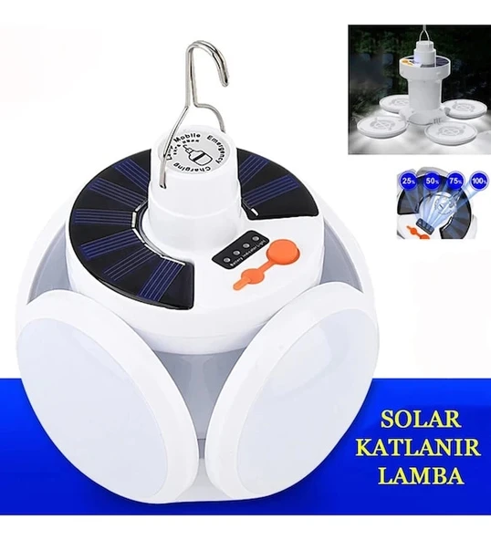 Solar 5 Kanatlı Kamp Lambası (5365) ürün görseli