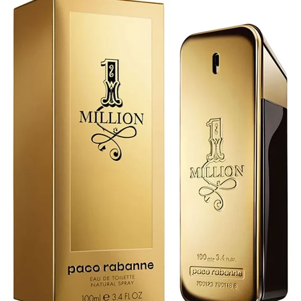 Paco Rabanne 1 Million Edt 100 ml Erkek Parfüm - Resim 2