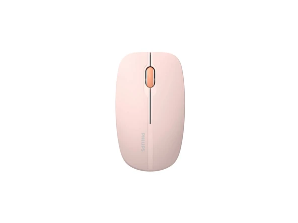 Philips SPK7418P/38 Dual Mod 2.4 GHz + Bluetooth 1600DPI 3 Tuşlu Sessiz Optik Mouse Pembe ürün görseli 1