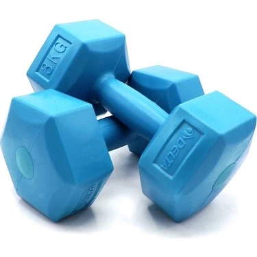 3KG PLASTİK KÖŞELİ DAMBIL 2 PARÇA (5365) ürün görseli