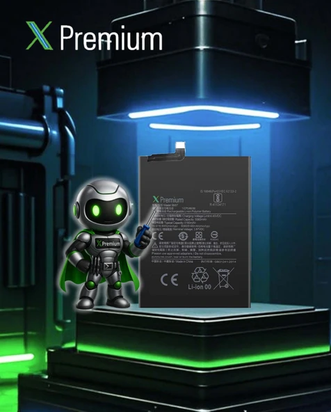 Xpremium POCO X3 NFC Uyumlu Batarya Pil Süper Yüksek Kalite 5160 mAh BN57 - 3