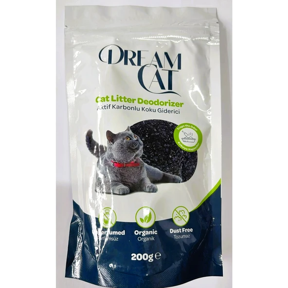Aktif Karbonlu Kedi Kumu Koku Giderici 200 Gr.x3 Adet ürün görseli