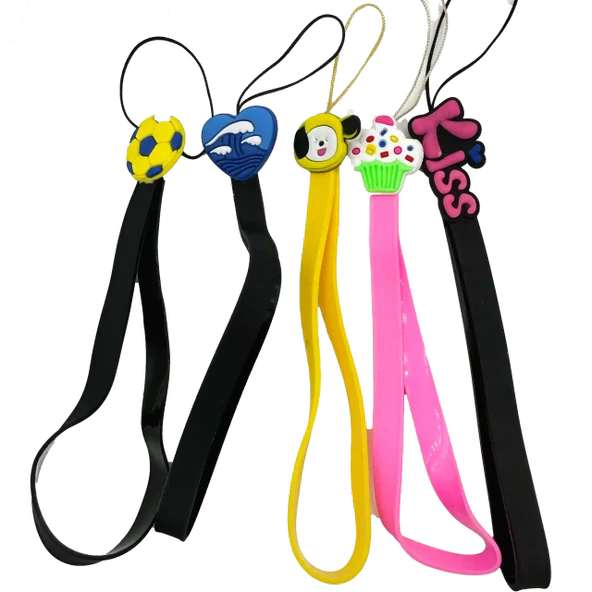 Renkli Figürlü Silikon Anahtarlık Ve Çanta Süsü ürün görseli