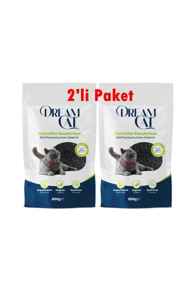 Kedi Kumu Koku Giderici Aktif Karbonlu 2x200 Gr ürün görseli