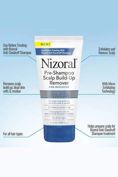 Nizoral Şampuan Öncesi Saç Derisi Arındırıcı 148ML - Resim 3