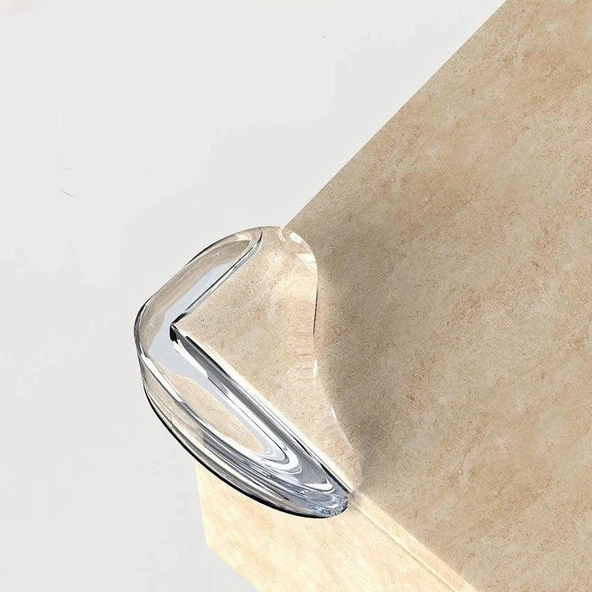 Silikon Şeffaf Masa Kenar , Köşe  Koruması - Resim 7