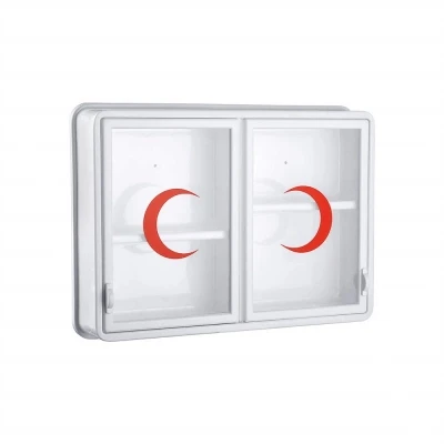 CAM 2 KAPAKLI ECZA DOLABI 35x49x10 cm (5365) ürün görseli 1