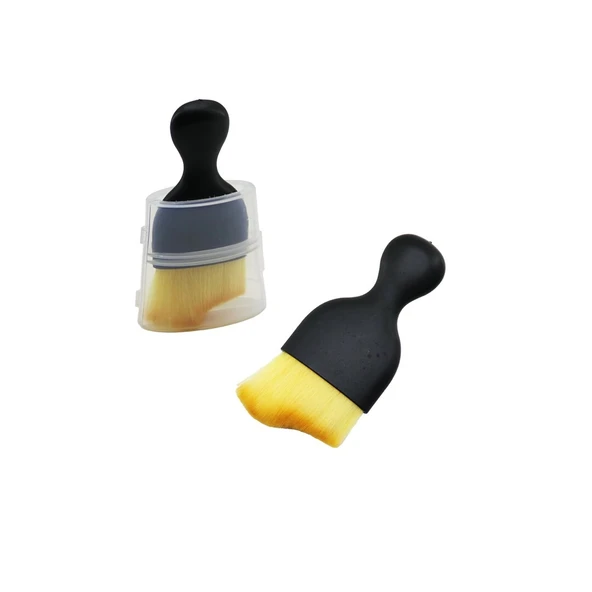 20 ADET OTO ARAÇ TORPİDO - ÇOK AMAÇLI EL TİPİ TEMİZLİK FIRÇASI YUMUŞAK KILLI=1.5-2-2.5CM PLS.ŞEFFAF KUTULU (5365)