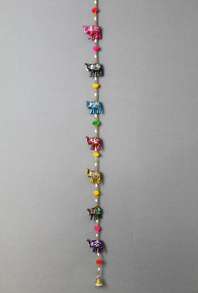 7'li Asmalı Aynalı Fil Ksk3114 ürün görseli 1