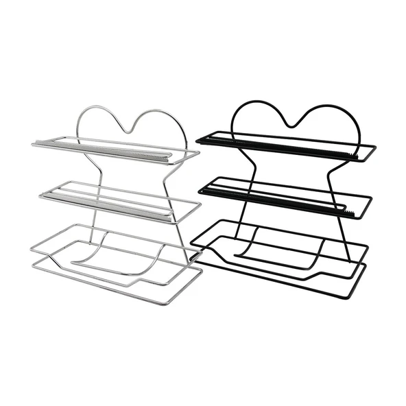 SİYAH - KROM KALPLİ FOLYOLUK VE STREÇLİK METAL (5365) ürün görseli 1