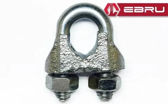 Çelik Halat Bağlama, Düğüm, Klemens 10 Mm - 25 Adet - Resim 2