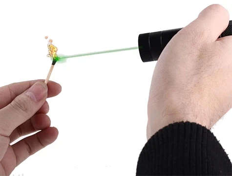 Yeşil Şarjlı Lazer Pointer 1000mw (Yakıcı) . - Resim 3