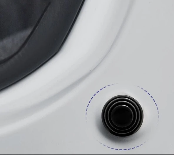 Oto Koruyucu 10 lu Ped - Araç Kapı - Bagaj - Kaput Şok Darbe ve Ses Emici Contalar - Resim 2