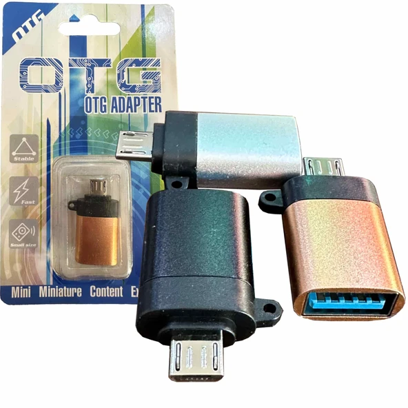 Metal Micro Otg USB Aparat - Dönüştürücü ürün görseli