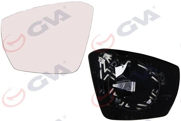 GVA 1161231 AYNA CAMI SAĞ FABIA 07-14 ISITMALI KONVEKS VM-608GHR 5J0857522M ürün görseli 1