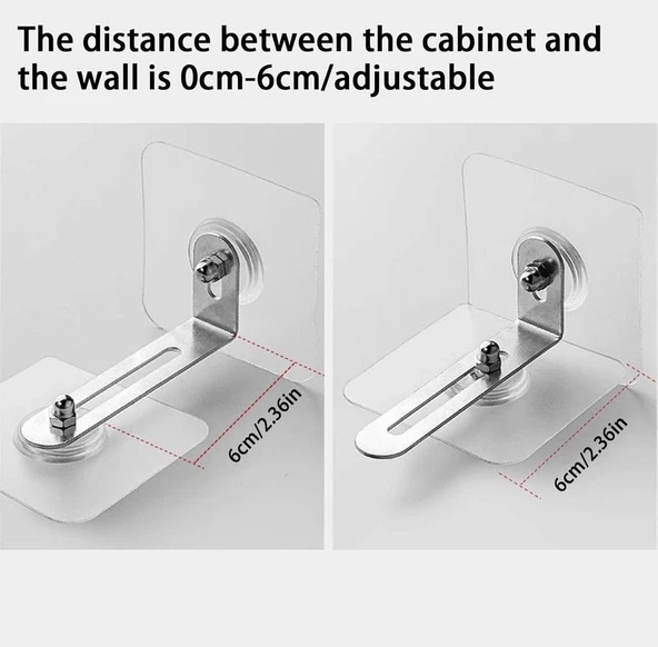 Kendinden Yapışkanlı Mobilya Sabitleme Aparatı - Resim 6