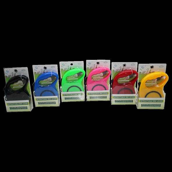 5MT KÖPEK TASMASI MAKARALI RETRACTABLE DOG LEASH PET SHOP (5365) ürün görseli 1
