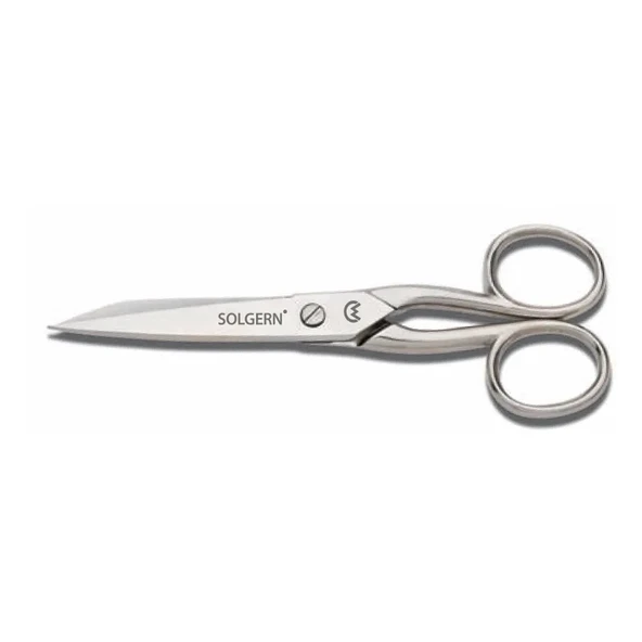 M-218 Sivri Uçlu İplik Temizleme Makası No: 5,5 İnç / 13,97 Cm - Nikel Kaplama ürün görseli 1