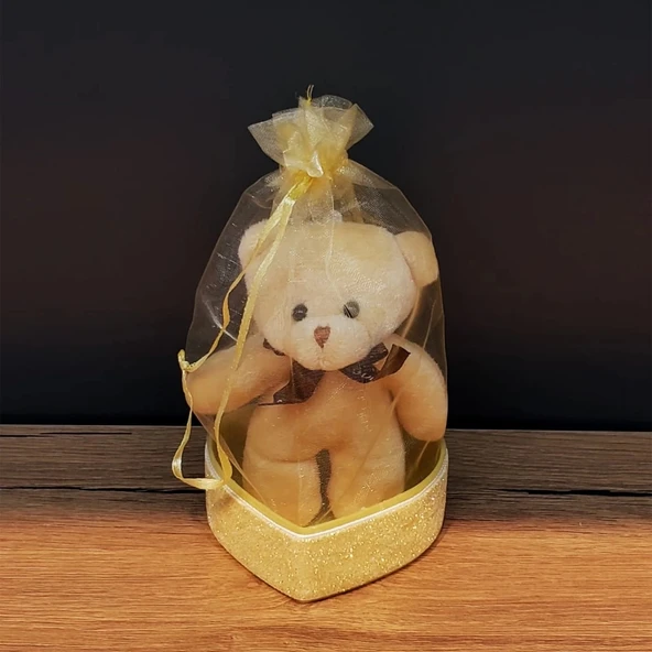 Hediyelik Kese İçinde Ayıcık ürün görseli