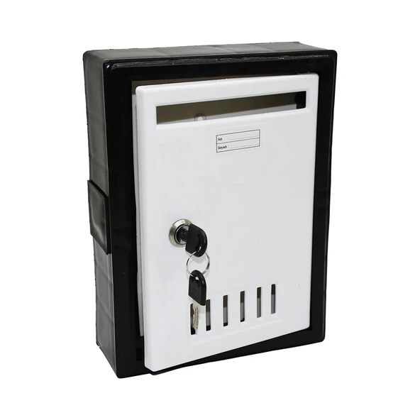 PLASTİK SİYAH POSTA KUTUSU (5365) ürün görseli 1