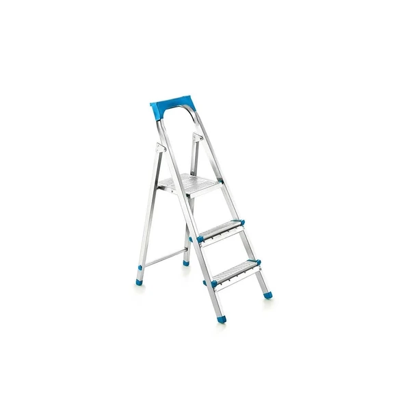 2+1BASAMAKLI METAL MERDİVEN Y: 60CM - 120KG.TAŞIMA KAPASİTESİ (5365) ürün görseli