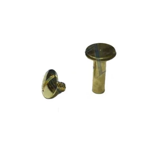 Cilt Menü, Katalog, Kartela Vidası, 13mm - Sarı, 100 Adet ürün görseli