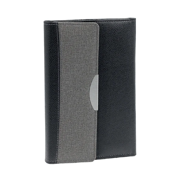 ÇANTALI DEFTER Çanta: 15 x 23 cm,13 x 21 Siyah Termo DefterTekli Özel Kutusunda ürün görseli