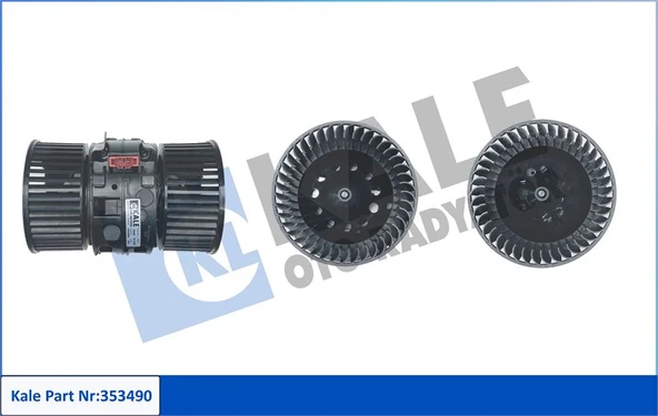 Renault Kalorıfer Motoru Renault Scenic 3 / Trafıc / Vivaro - Kale 353490 ürün görseli 1