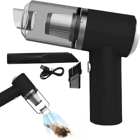 Mini Şarjlı Araç Süpürgesi AS-228 (5365) - 2