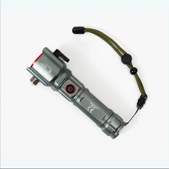 Gold Police Gp-218 Acil Durum El Feneri Güçlü Tg Led 3000 Lümen - Resim 4