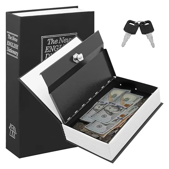 Kitap Görünümlü Metal Kasa Kumbara Tipi (5365) ürün görseli 1