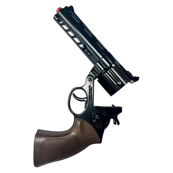Eğitici Oyuncak  Metal Oyuncak Tabanca Siyah Seri 17 - Resim 3