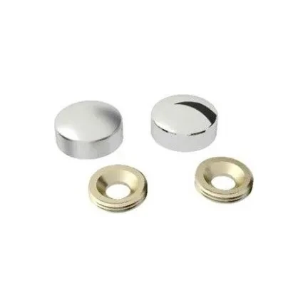 Vida Kapama Kapağı 20 Mm, Krom - 100 Adet ürün görseli 1